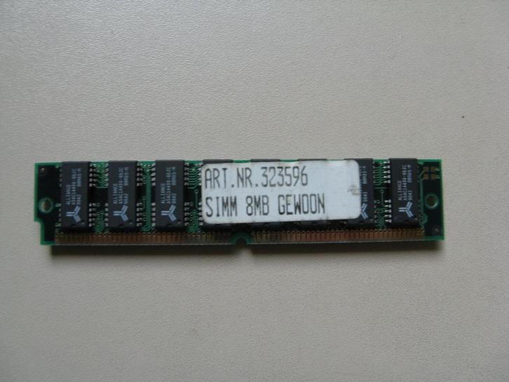 72-pens SIMM RAM-geheugen 8MB voor 486-PC (3 van 6), Computers en Software, RAM geheugen, Gebruikt, Desktop, 1 GB of minder, Overige soorten