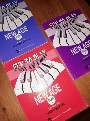 piano-Fun to Play New Age Vol. 1 + 2 +3--prachtig beschikbaar voor biedingen