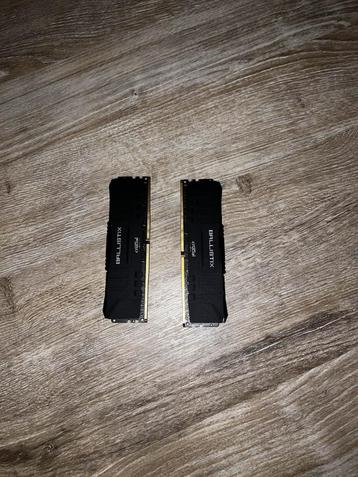 Crucial Ballistix 32GB DDR4 DIMM 3200 MHz (2x16GB) beschikbaar voor biedingen
