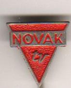 Speldje NOVAK TV RADIO EN TV PRODUCENT (A9)KIJK OOK EENS NAA, Verzenden, Gebruikt, Overige onderwerpen