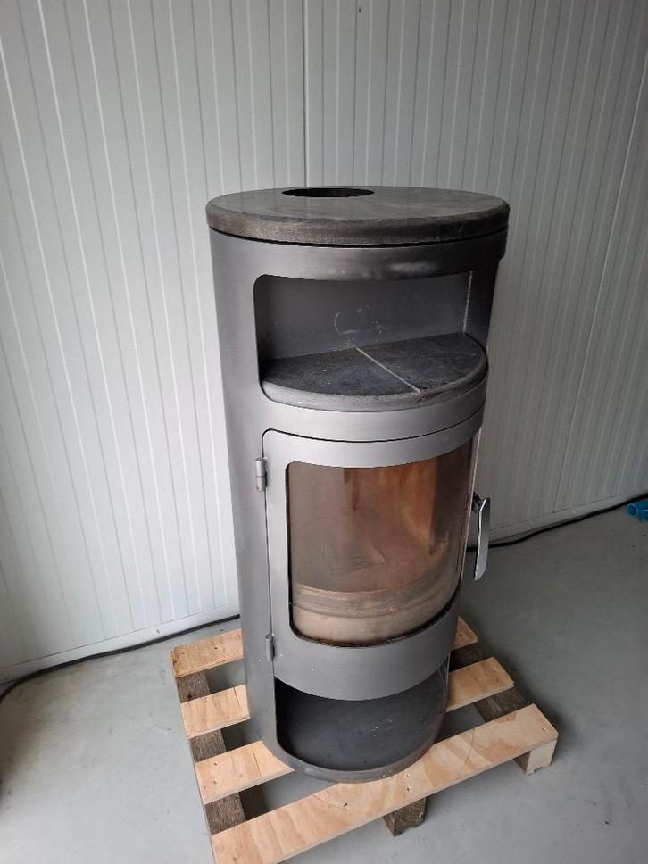 SPEKSTEENKACHEL / HOUTKACHEL/ ORANIER/ 7KW, Huis en Inrichting, Overige Huis en Inrichting, Gebruikt, Ophalen