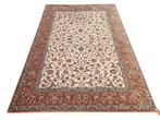 Vintage Persian wol vloerkleed Saphire floral pink 209x295cm, Persian Perzisch vintage oosters hype, Crème, Gebruikt, 200 cm of meer