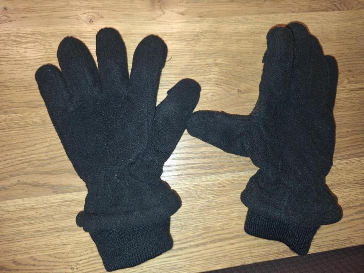 Fleece handschoenen maat 152, Kinderen en Baby's, Kinderkleding | Mutsen, Sjaals en Handschoenen, Zo goed als nieuw, Handschoenen