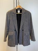 H&M visgraat / herringbone dames blazer - maat 32, H&M, Ophalen of Verzenden, Zo goed als nieuw, Jasje