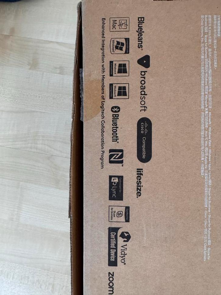 Logitech Video Conference Set Compleet, Computers en Software, Webcams, Gebruikt, Draadloos, ChromeOS, Microfoon, Ophalen of Verzenden