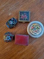 Vintage pillendoosjes, Verzamelen, Ophalen of Verzenden