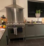 Smeg fornuis met oven 90 cm (met achterwand), Witgoed en Apparatuur, Fornuizen, Ophalen, Gebruikt, 60 cm of meer, Gas