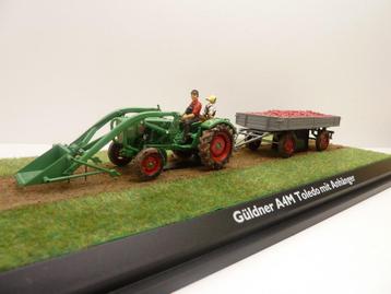 Güldner A4M Toledo met aanhanger  '' Schuco 1/43 '' beschikbaar voor biedingen