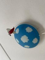 Lamp wolken met vliegtuigje, Huis en Inrichting, Lampen | Plafondlampen, Ophalen of Verzenden, Zo goed als nieuw