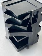 Boby trolley Joe Colombo design vintage zwart space age 1970, Ophalen of Verzenden, Gebruikt