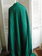 3 meter coupon groene stof nr QQ 6, Hobby en Vrije tijd, Stoffen en Lappen, Verzenden, 120 cm of meer, Zo goed als nieuw, Katoen