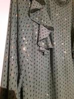 4 dames bloesjes groen grijs zwart broek kerst feestkleding, Ophalen, Zo goed als nieuw, Maat 38/40 (M), Groen