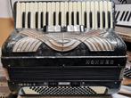 Hohner verdi II 96 bassen. 6 maanden garantie, Gebruikt, 80-bas, Hohner, Met riemen