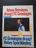 Oude advertentie Johan Neeskens / Robey jaren '80, Ophalen of Verzenden, Zo goed als nieuw, Ajax, Poster, Plaatje of Sticker