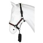 Zwarte Horka Nordic bont halsterset maat shet en pony, Nieuw, Ophalen of Verzenden, Info@horka.com, Ampèrestraat 15-17 8013 PT Zwolle