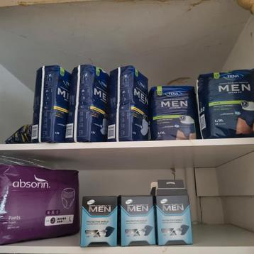 Incomateriaal Absorin, Tena pants beschikbaar voor biedingen