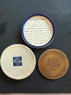 Bronzen penning 'De Nederlanden' 1845, Ophalen of Verzenden, Brons, Nederland