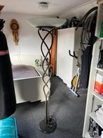Staande lamp 180 cm hoog, Huis en Inrichting, Lampen | Vloerlampen, Ophalen, Zo goed als nieuw, Glas, 150 tot 200 cm