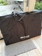 Bamboo Campingtafel - In hoogte verstelbaar, Caravans en Kamperen, Kampeermeubelen, Ophalen, Zo goed als nieuw, Campingtafel