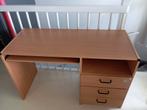 Bureau met lades en uitschuifblad - 120x50x75 cm, Huis en Inrichting, Bureaus, Ophalen, Gebruikt, Bureau