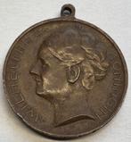 Draagpenning uit 1923: 25 jarig jubileum koningin Wilhelmina, Postzegels en Munten, Penningen en Medailles, Ophalen of Verzenden