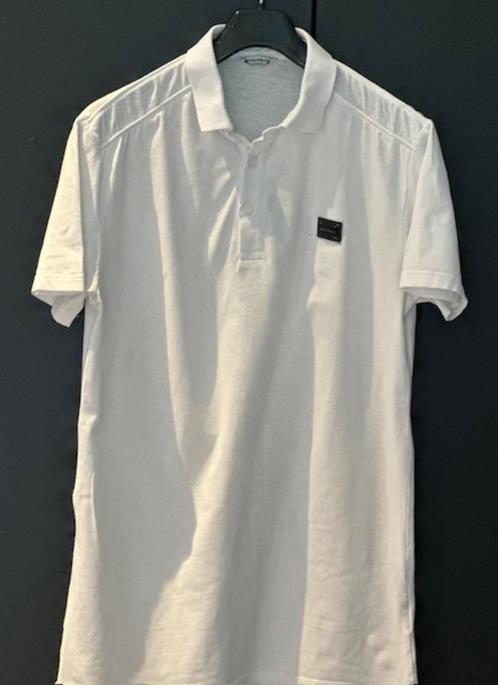Witte polo Antony Morato maat L, Kleding | Heren, Polo's, Gedragen, Maat 52/54 (L), Wit, Verzenden