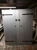 Kast steigerhout, Ophalen, Nieuw, Met hangruimte, Overige houtsoorten