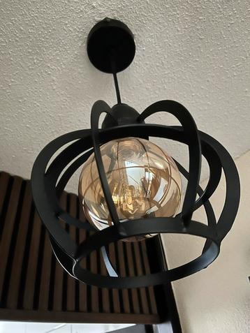 Moderne Hanglamp - Zwart Metaal beschikbaar voor biedingen
