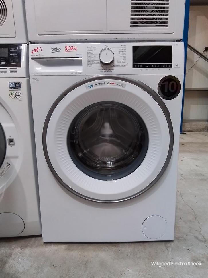 Beko wasmachine 2024, 6 maand garantie 3750, Witgoed en Apparatuur, Wasmachines, Zo goed als nieuw, Voorlader, 8 tot 10 kg, Minder dan 85 cm