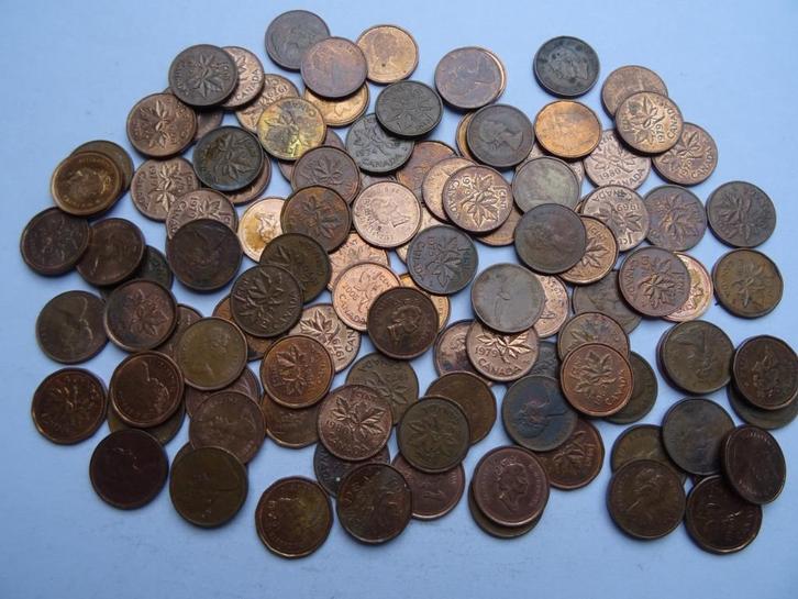 Canada 1 cent - one cent - 109 stuks, Postzegels en Munten, Munten | Amerika, Losse munt, Noord-Amerika, Ophalen of Verzenden
