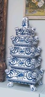 &Klevering Layer vase/ Delfts blauwe tulpenvaas Rijksmuseum, Huis en Inrichting, Woonaccessoires | Vazen, Blauw, Ophalen of Verzenden