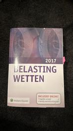 Belastingwetten 2017, Ophalen of Verzenden, Zo goed als nieuw