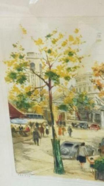 Litho parijs place du tetre charles blondin 121 /350 beschikbaar voor biedingen