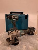 Slag moerleutel 40 volt haakse slijper 40 volt Makita, Ophalen of Verzenden, Zo goed als nieuw, Accu