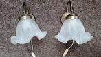 Wandverlichting met glazen kelken., Huis en Inrichting, Ophalen, Zo goed als nieuw