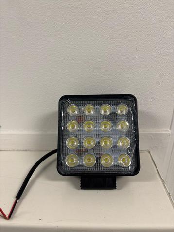 Krachtige LED Werklamp - 48W | Vierkant | MEER OP VOORRAAD beschikbaar voor biedingen