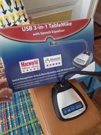 Speechware TableMike 3-in-1 spraakherkenning microfoon, Muziek en Instrumenten, Microfoons, Ophalen of Verzenden, Gebruikt, Overige typen