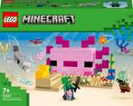 LEGO Minecraft Het axolotlhuis- 21247, Ophalen, Nieuw, Complete set, Lego