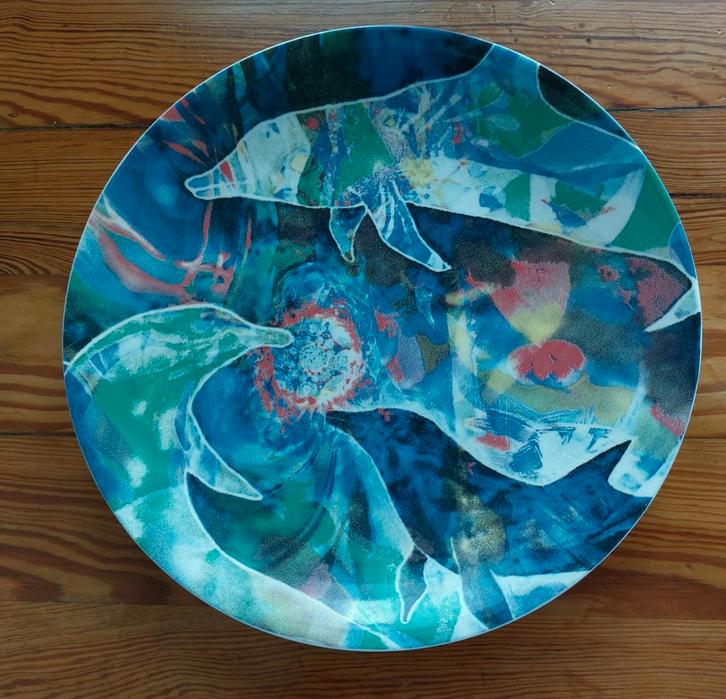 Bord uit de serie KUNST OP TAFEL, Antiek en Kunst, Antiek | Wandborden en Tegels, Ophalen of Verzenden