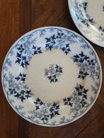 Villeroy & Boch Elbe Dinerborden - 19e Eeuw, Ophalen of Verzenden