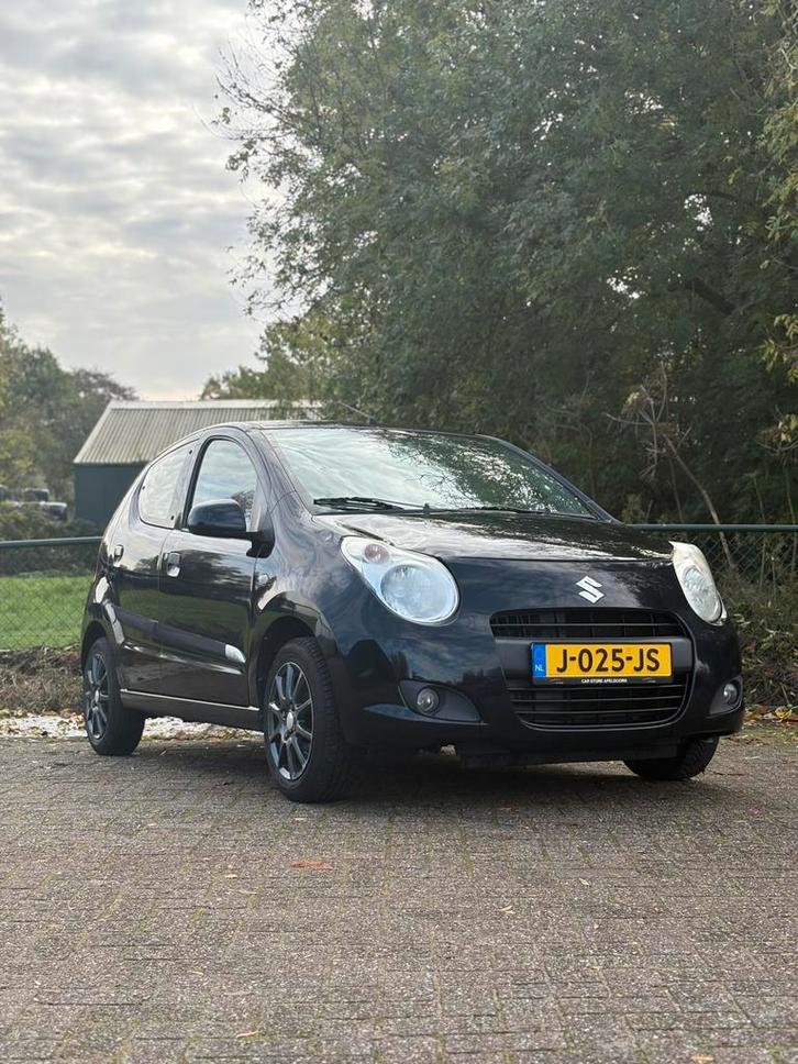 Suzuki Alto 1.0 2009 Zwart, Auto's, Suzuki, Particulier, Alto, ABS, Airbags, Airconditioning, Bluetooth, Centrale vergrendeling