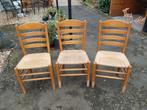 Stoelen, Huis en Inrichting, Stoelen, Ophalen, Gebruikt, Hout, Drie