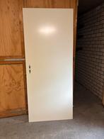 Opdekdeur, Doe-het-zelf en Verbouw, Deuren en Horren, Ophalen, 80 tot 100 cm, Binnendeur, Zo goed als nieuw