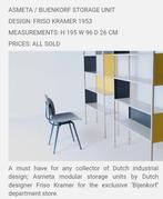 Friso Kramer Asmeta Cabinet design stellingkast, Ophalen, Gebruikt