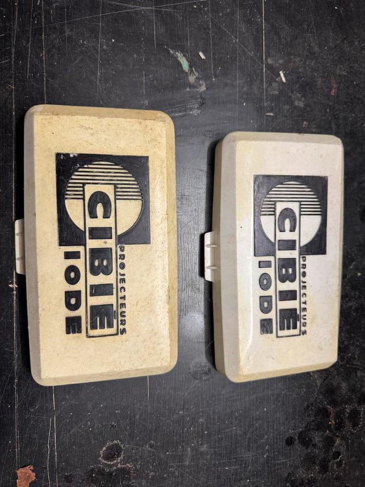 Cibie Mistlampen + Kappen, Auto-onderdelen, Verlichting, Universele onderdelen, Gebruikt, Ophalen of Verzenden