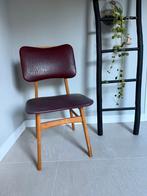 3 eetkamerstoelen (Vintage/Scandinavisch/jaren60), Huis en Inrichting, Gebruikt, Overige kleuren, Drie, Hout