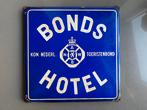 Emaille bord ANWB Bonds Hotel Lancat periode 1930-1955, Antiek en Kunst, Ophalen of Verzenden