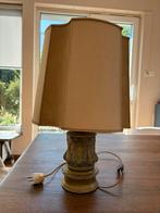 Vintage Tafellamp met Beige Kap, Ophalen of Verzenden