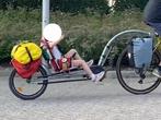 WeeHoo aanhangfiets met bagagedrager, Fietsen en Brommers, Fietsaccessoires | Aanhangers en Karren, Gebruikt, 20 tot 40 kg, Aanhangfiets