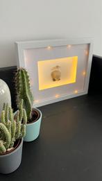 Seaglass art | Birds on a shell | Fairylights, Huis en Inrichting, Ophalen of Verzenden, Nieuw